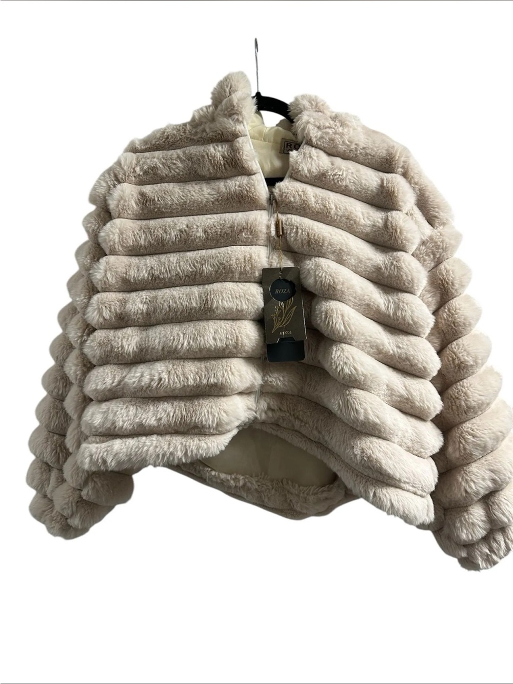 Roza Collection Faux Fur Hooded Jacket